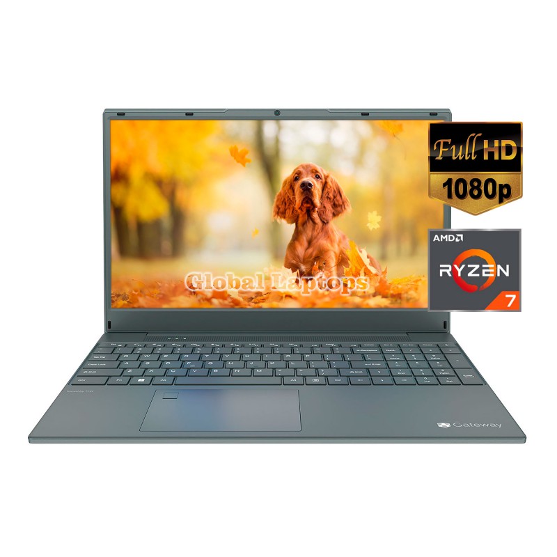 Laptop Gateway GWNR71517 AMD Ryzen 7 512 SSD + 8GB FHD 15.6 REACONDICIONADA